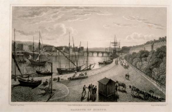 Harbour of Dieppe Cap. Batty 1820