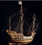 Maquette de la Dauphine Ch&acirc;teau-Mus&eacute;e de Dieppe